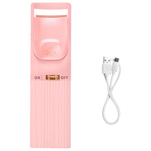 Kiplyki Wholesale Silicone Heated Eyelash Curler with Intelligent Temperature Control, Electric Heating Mini Eyelash Curler