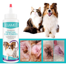 Wamans Pet Plucking Ear Powder, Pain-Less Plucking, Cleans Odor, Scent Dry Powder, Ear Canal Deodorization for Cats And Dogs Clearance Items