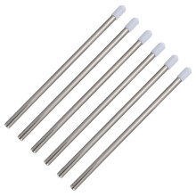 6 Pcs Practical Draining Rack Baby Bottle Drying Water Bottles Stainless Steel Mug Stand Drainer Organizer