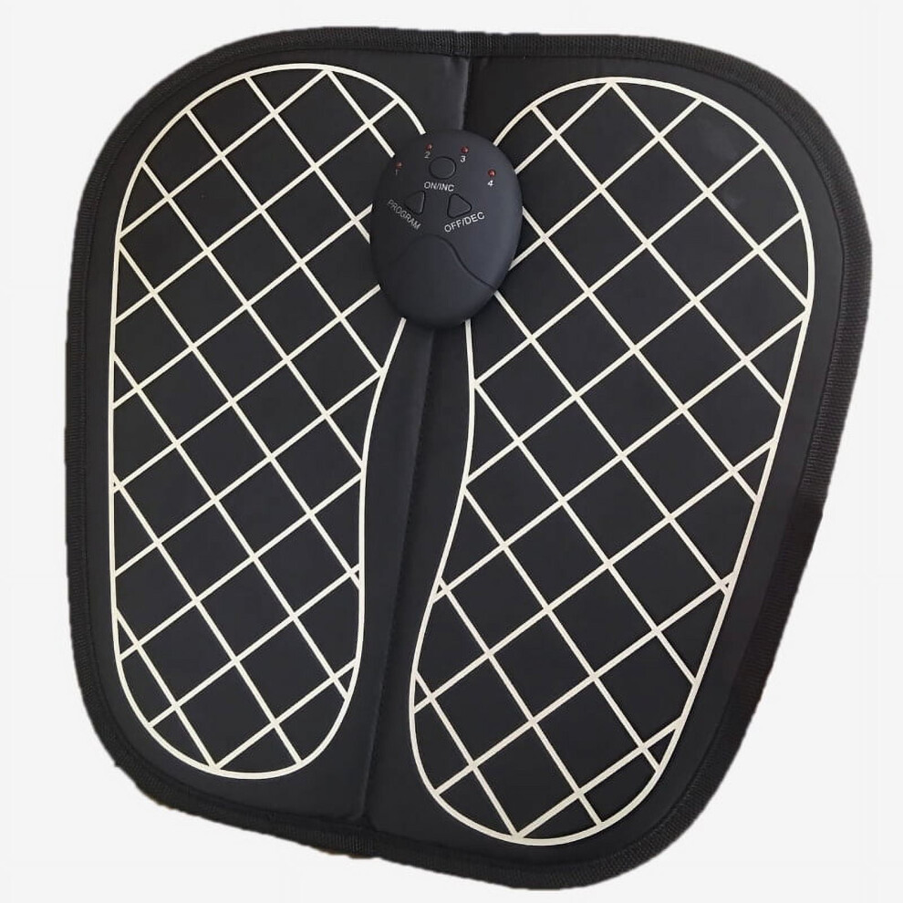 Sinhoon EMS Foot Massager Mat, Portable Electric with 6 Modes & 10 Frequencies for Pain Relief, Improved Blood Circulation