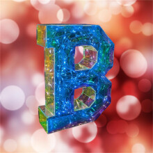 Christmas LED Lights Indoor Decor, Colorful Letters for Walls Window, Compatible with Valentine's Day Halloween Party, Birthday Ornaments Gifts