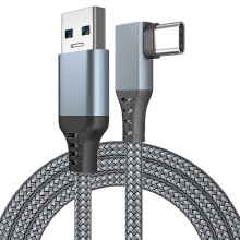 Link Cable for Oculus Quest 2 Fast Charging and Data Transfer USB C 3.2 Gen1 5Gbps PD Transfer Charging Cable VR Headset Link Cable Grey 6M