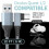 Link Cable for Oculus Quest 2 Fast Charging and Data Transfer USB C 3.2 Gen1 5Gbps PD Transfer Charging Cable VR Headset Link Cable Grey 6M 2
