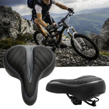 Uclet Bike Accessories Cushion Absorption Stripe Saddle Sports Seat Bag Accessories