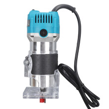 Router Tool,Wood Router,Trim Router,Palm Router,Woodworking Trimmer Router with Linear Rail, Abundant Accessories,Laminate Trimmer 110V C49