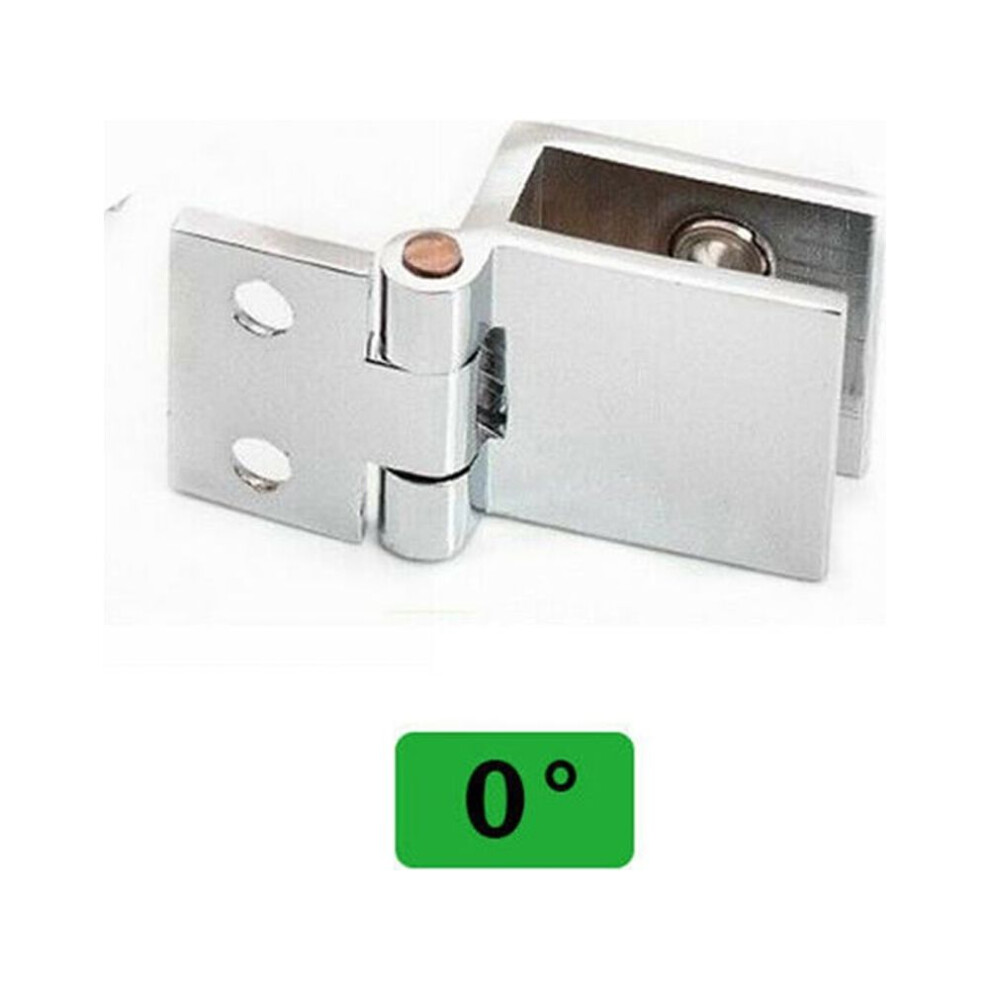 Gdhome 2Pc Bathroom Shower Glass Door Hinges Cabinet Cupboard Hardware Clamp Hinge 9557311717666