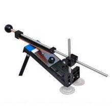 Professional Cutter Sharpener Kitchen Sharpening System Fix Angle with 4 Stones