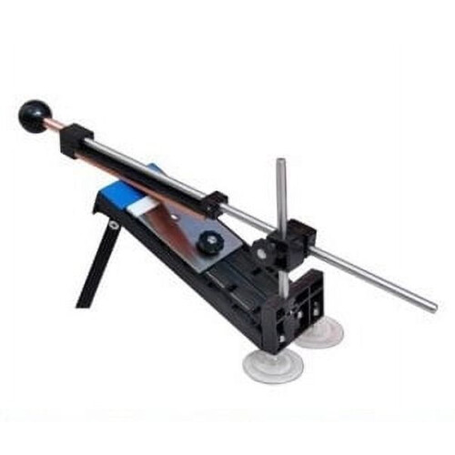Professional Cutter Sharpener Kitchen Sharpening System Fix Angle with 4 Stones