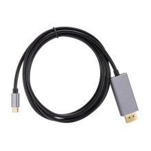 jixopn 1.8M Type C to DP Cable Adapter USB3.1 8K@60Hz 10Gbps USB C to DisplayPort Male Cord for MacBook Air, compatible with DELL, compatible with