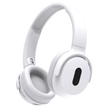 PAVEOS Bluetooth Headset for Computer, Wireless Over-Ear Headphones with Microphone, Foldable Lightweight Stereo Bass, Compatible with Cell Phones