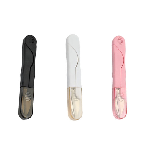 3Pcs Yarn Scissors Cross-Stitch Scissors Thread Clippers U-Shape Scissors Household Tool Mixed Color 1