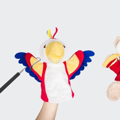 Puppet Handle Arm Control Rod Puppet Accessory for Small and Large Puppet 2