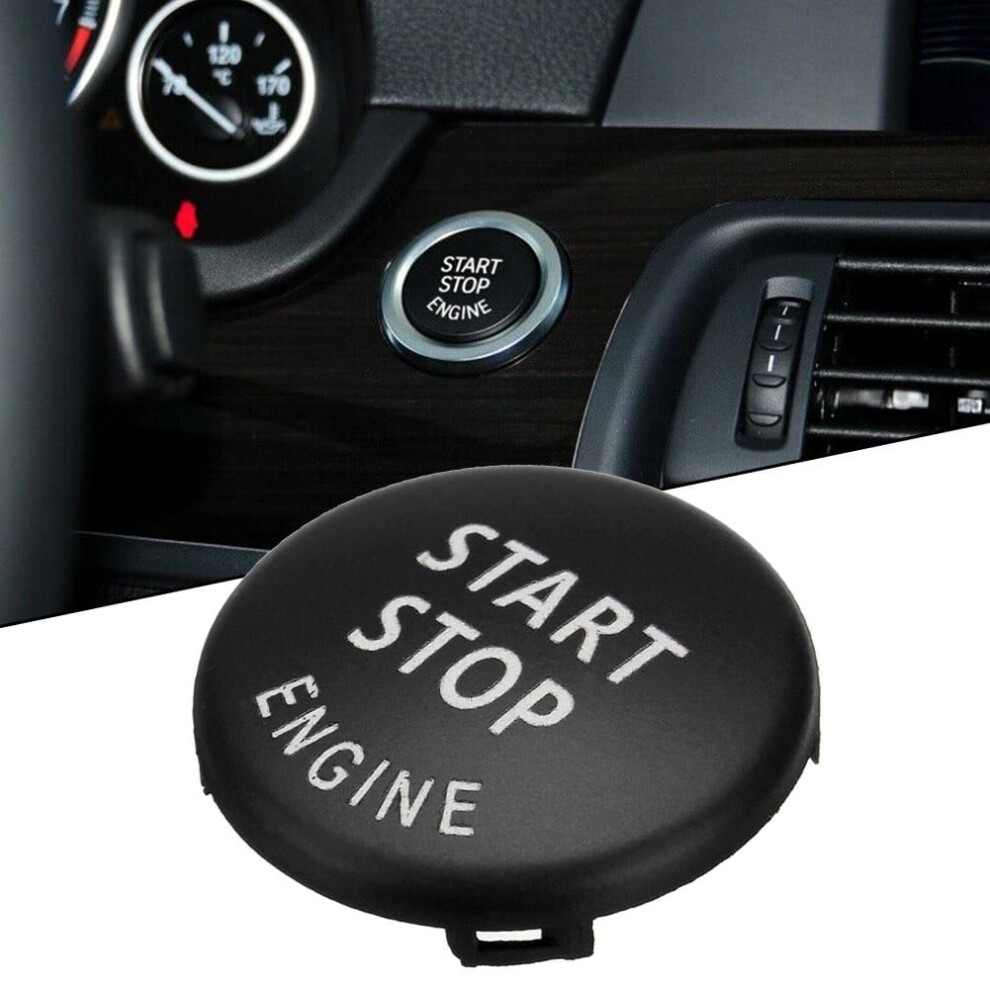 Start Stop Engine Button Switch Cover For Bmw E70 X6 E71 X1 E84 X3 E83 Black 9130661638067