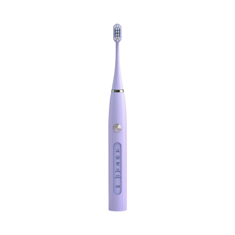 Fnyoxu Electric Toothbrush, Electric Toothbrush With 4 Brush Heads, Smart 5-speed Timer Electric Toothbrush IPX7