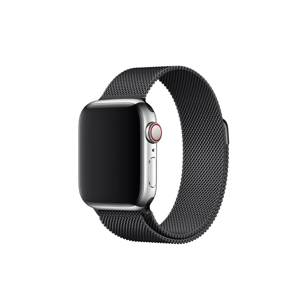 Milanese Bracelet Magnetic Clasp For Compatible With Apple Watchwith Apple Watch Â 42Mm/44Mm/45Mm/46Mm/49Mm Â Black 9130661640244
