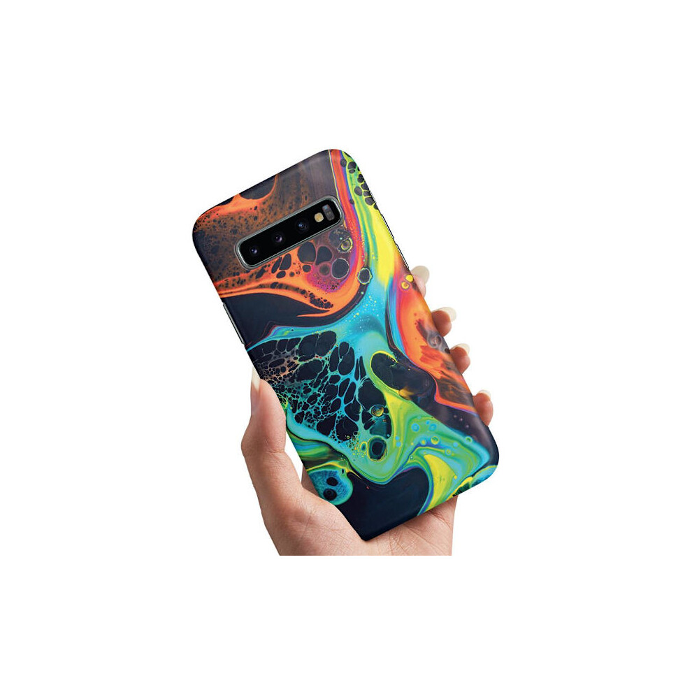 Compatible With Samsung Galaxy S10 Plus - Case/Mobile Case Marble Multicolor 9130661639804