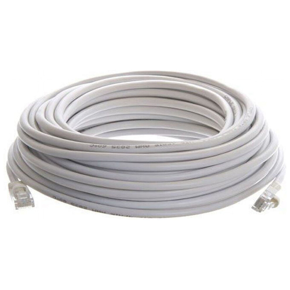 Cat6 50Ft Patch Cord Cable 500Mhz Lan Network Ethernet For Pc Ps4 Router White 9170372865840