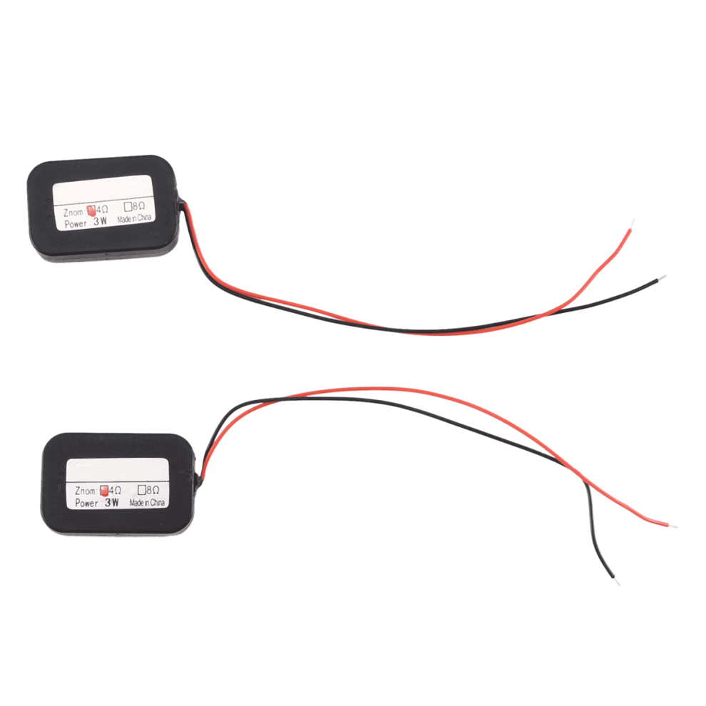 2Pcs Mini Audio Tv Speaker Driver 4 Ohm 3W Loudspeaker Diy Sound Computer Speaker For 9170372865949