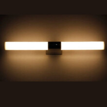JUNWELL Bathroom Front Mirror Vanity LED Fixture Light Modern Acrylic Toilet Wall Lamp