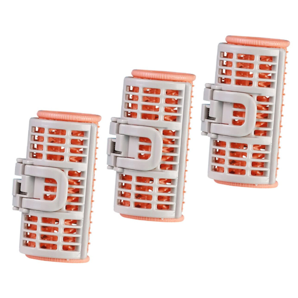 Hair Rollers Set with Clips, Self Grip Curlers for Short Hair and Bangs, Quick Volume Styling