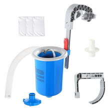 Above Ground Pool Skimmer with Basket, Easy Wall Mount Leaf and Debris Remover