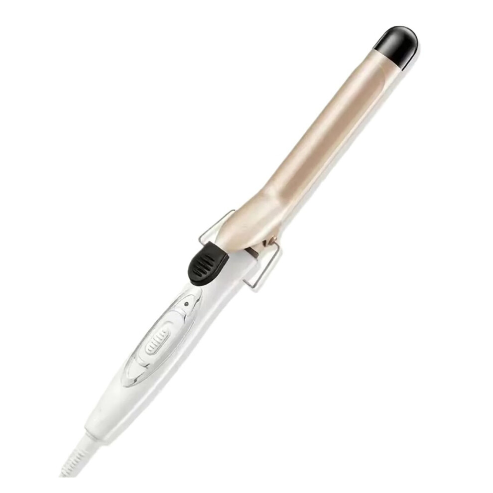Gold Curling Iron 32Mm Large Barrel For Big Waves With Fast Heat Up And Constant Temperature Control