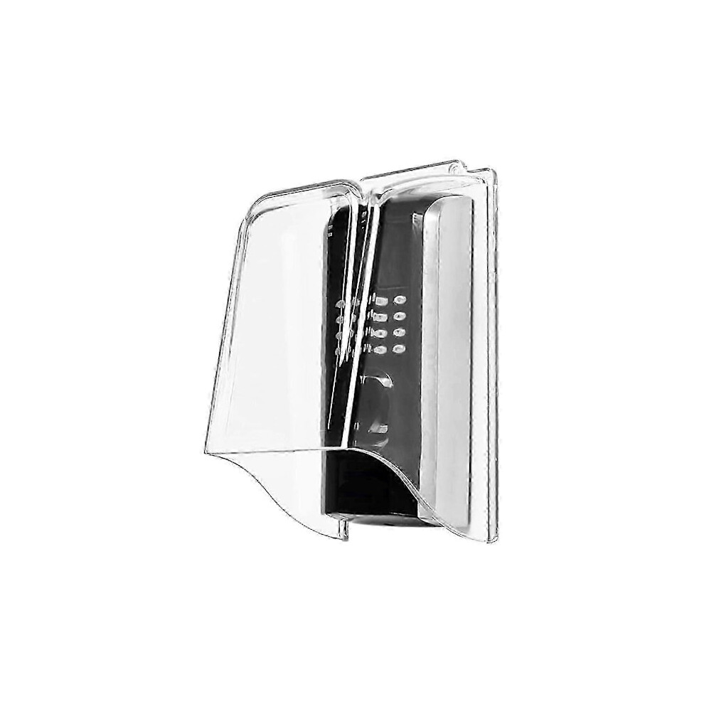 Pc Plastic Extended Doorbell Rain Cover, Transparent Doorbell Waterproof Cover Weatherproof Cover 9180479526469