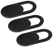 3-Pack - Camera Protection / Spy Protection / Webcam Protection Black