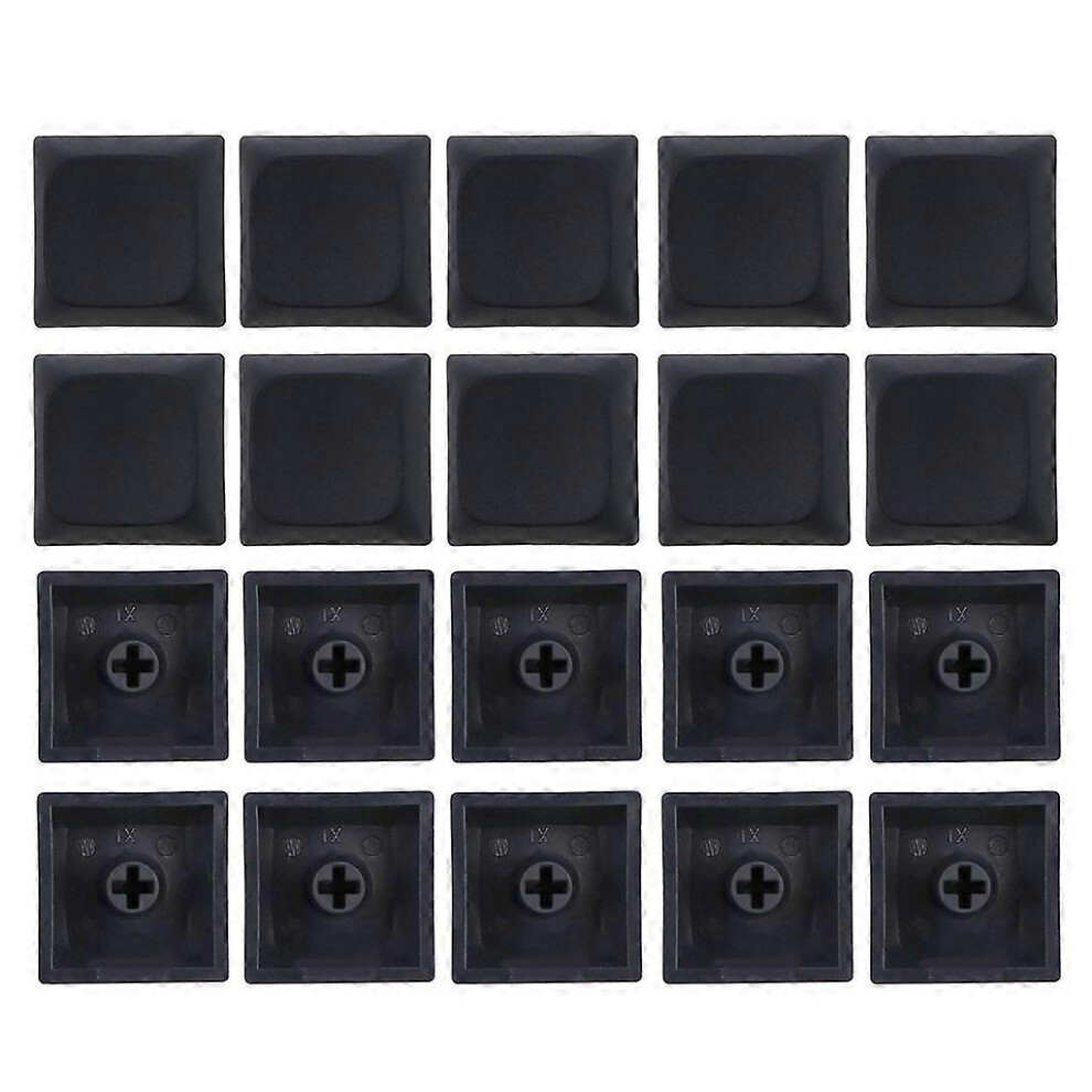 (As Show, Black) Pbt Blank Keycap Xda Profile 1U Key Button Replacement For Mechanical Keyboa 5213747826054