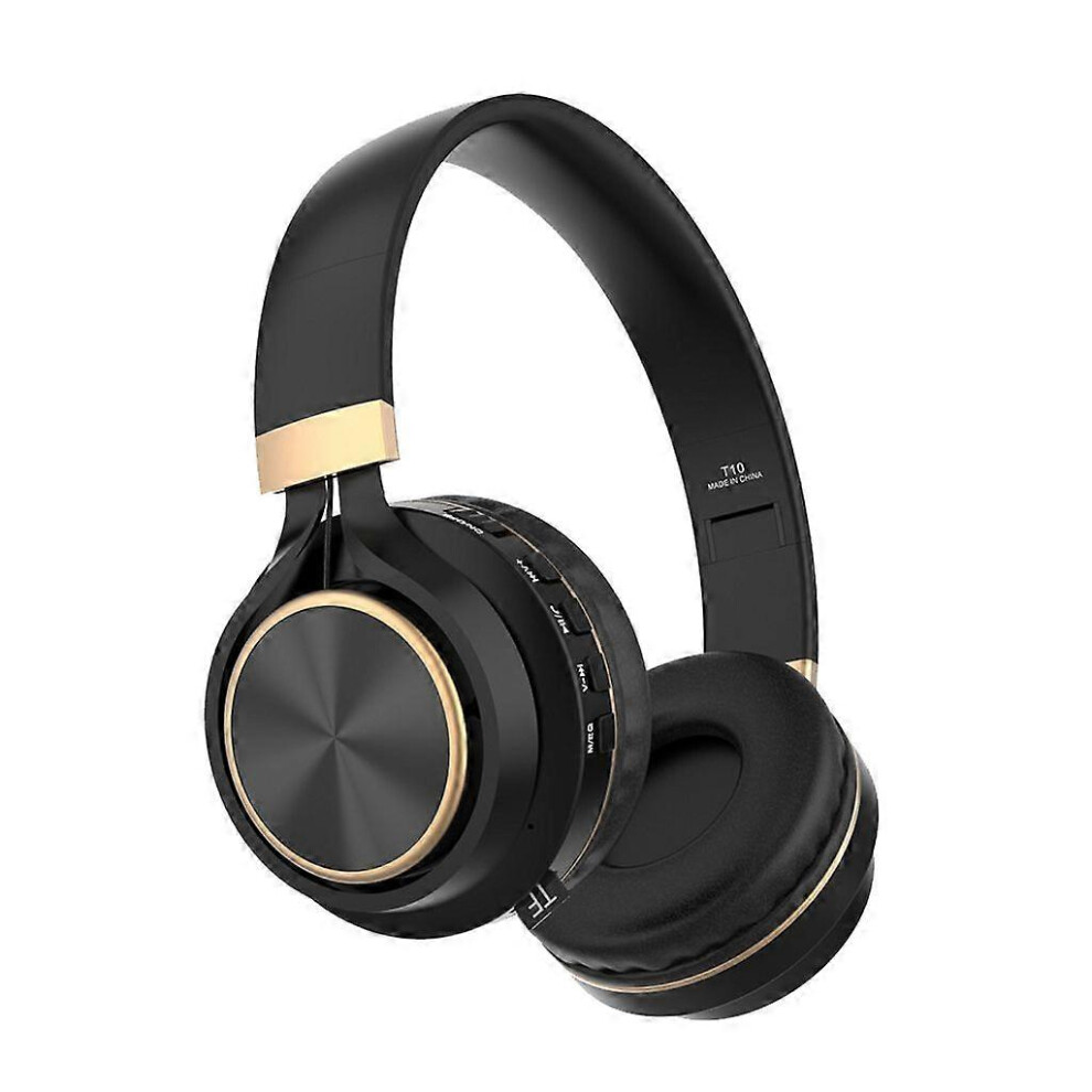 (As Show, Blue) Foldable Wireless Headphones With 5 Hours Play-Time V5.0 Blue-Tooth Headphone 5213747826153