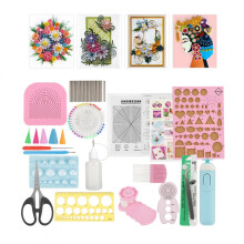 24Pcs Quilling Tool Set, Quilling Tool Kit, Quilling Paper, Art Craft Decoration Paper Craft For Family Friend
