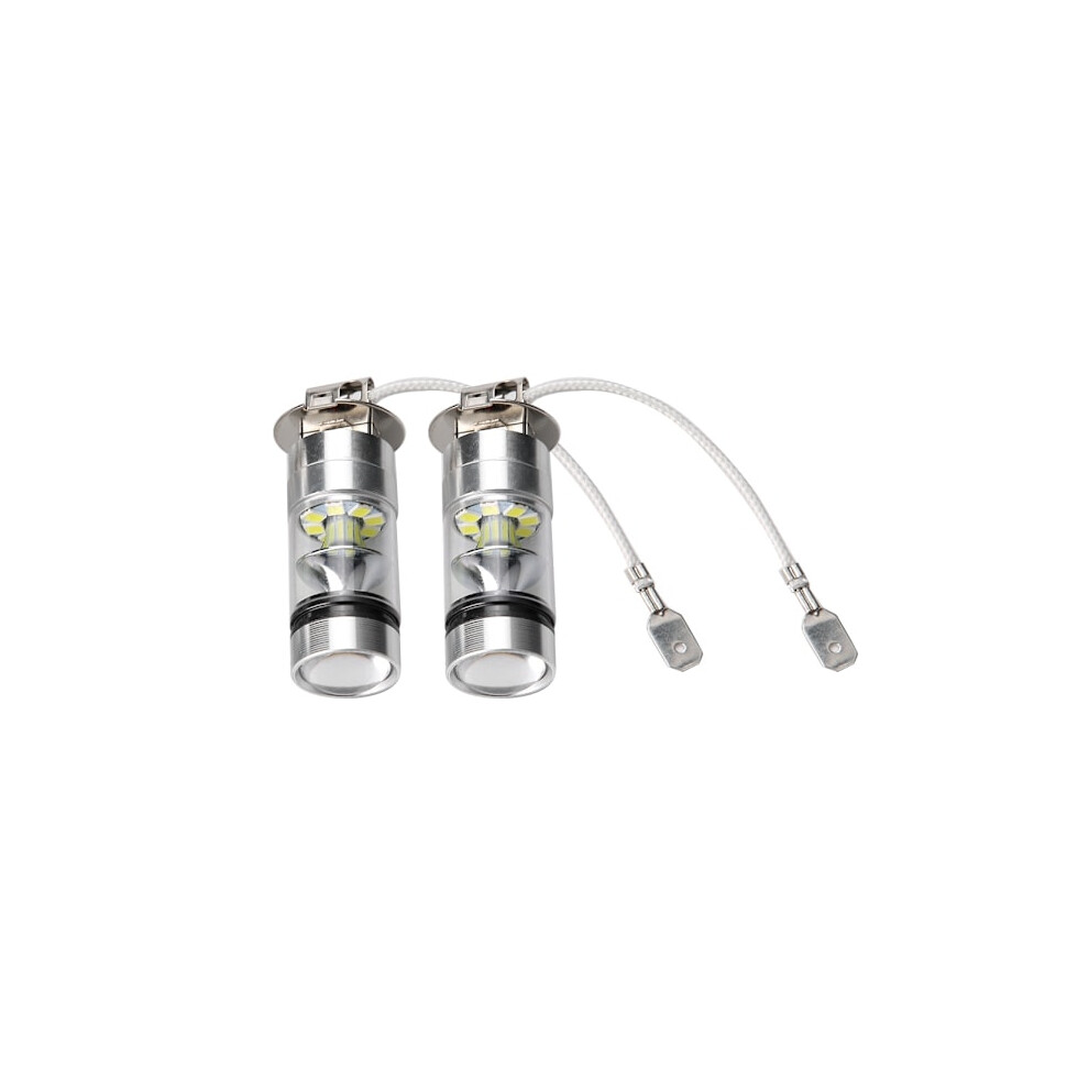 Pcs H3 6000K 100W Led 20-Smd High Performance Fog /Drl Bulbs Hid Light 9557311214011