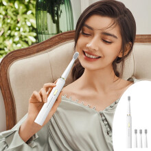 LOOPSUN Valentine's Day Sale 2024! Electric Toothbrush, Low Noise, Portable, Smart Timer, IPX7 Waterproof Vibration Toothbrush