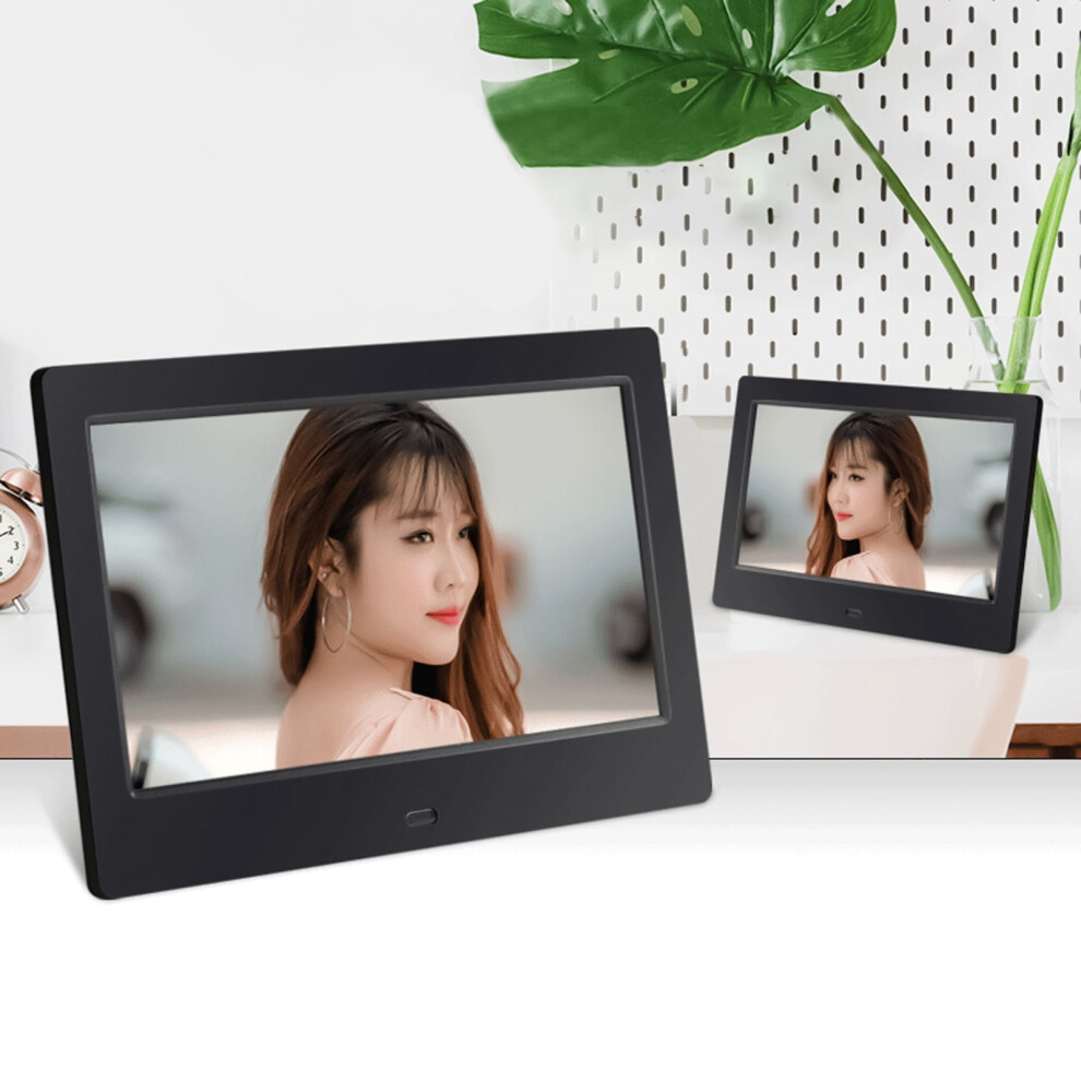 Kayannuo Valentine's Day Gift For Women 7" Hd Digital Photo Frame With Calendar Clock, Video Music Loop, Usb & Headphone Support 9557311215384