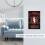 SF 49erss Switching Lights Single Leather Roman Frame Switch Panel Wall Panel Single Double/Pull Light Switch 8