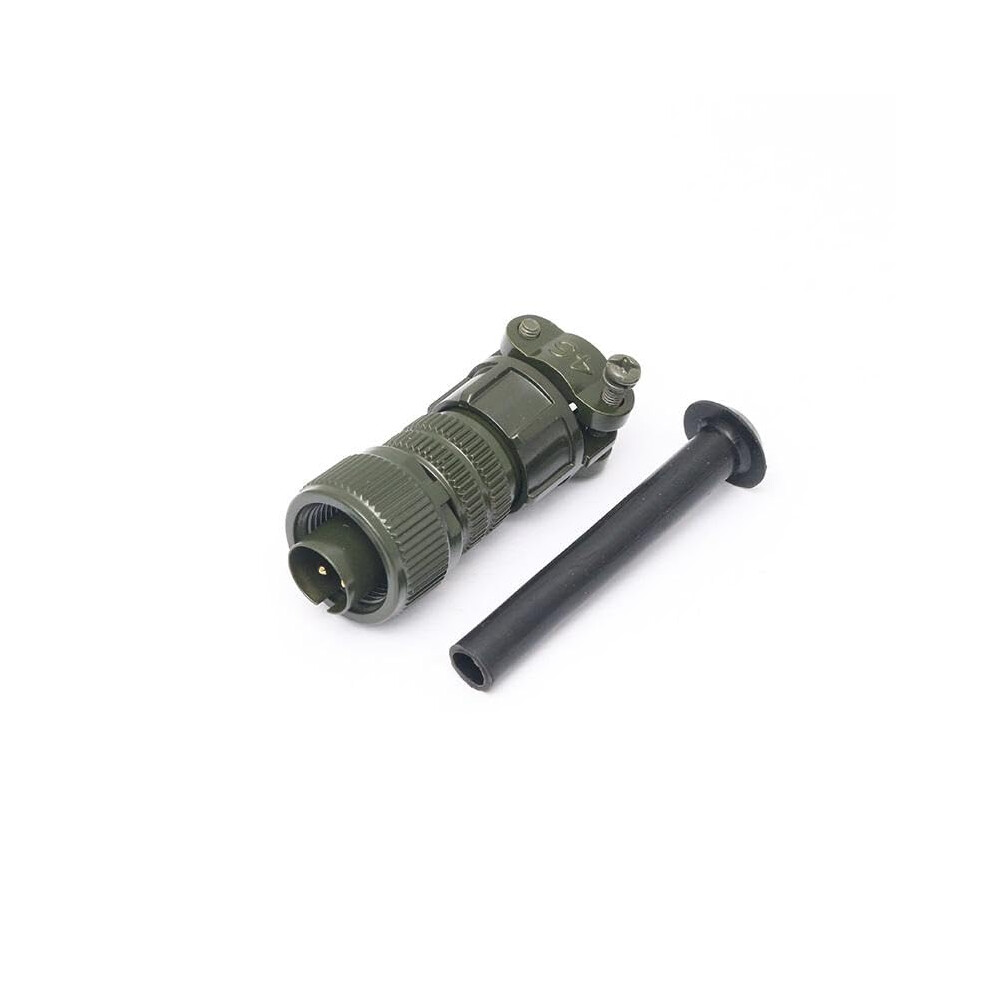Ms3106 10Sl3p Military Aviation Connector, 3 Pin Plug, Weatherproof U.s. Spec Durable Design 9053599993438