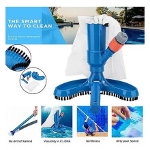 RnemiTe-amo Deals!Brand New Swimming Pool Spa Pool Vacuum Cleaning Brush Cleaning Tool Set