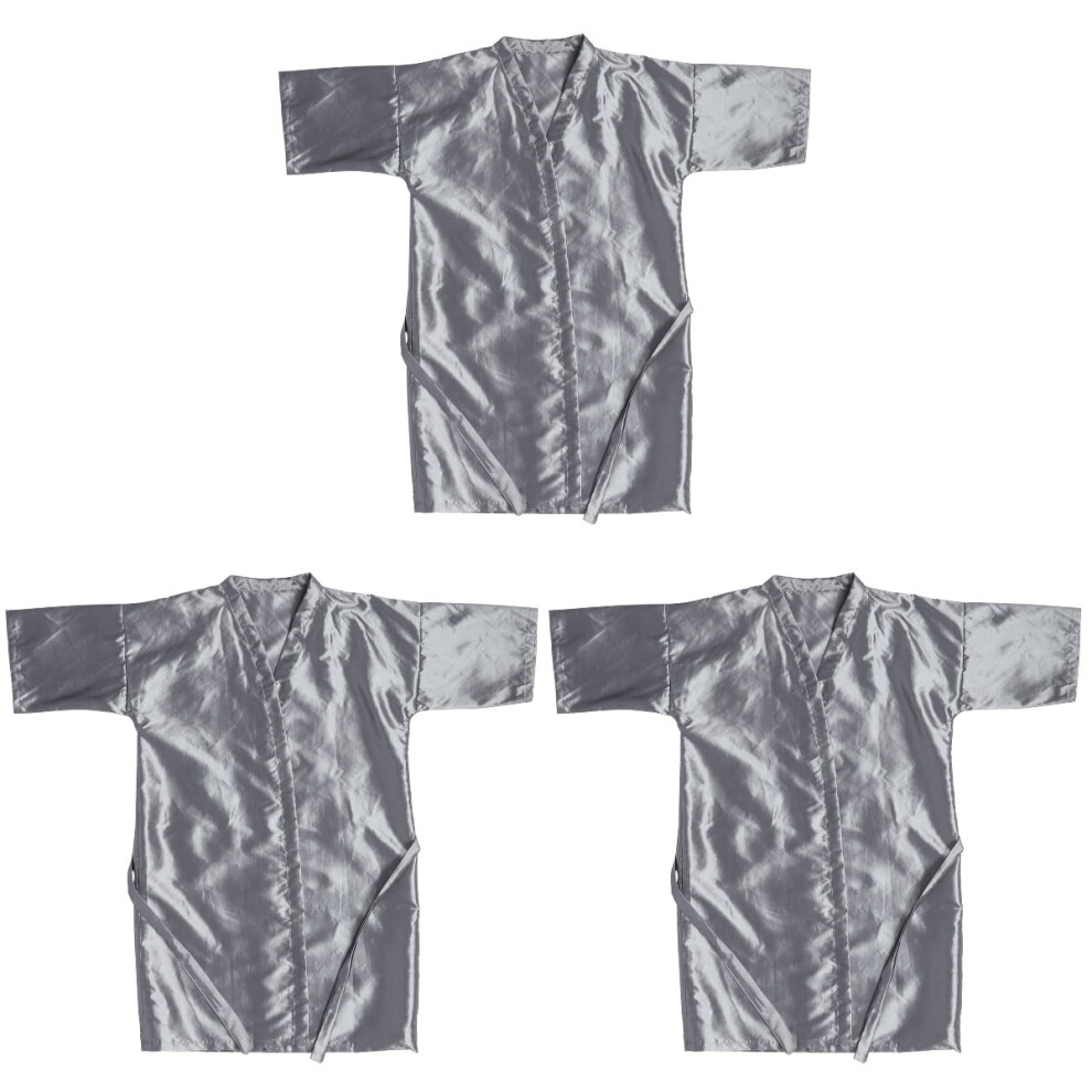 Set of 3 Haircut Barber Suit Dreses Barber Cape Salon Apron Pet Grooming Hairdressing Salon Smocks Hair Dyeing Cape