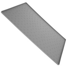 Toorise Silicone Cat Litter Mats Waterproof Easy to Clean Litter Mats Reusable Placemats Non Slipping for Home Floors