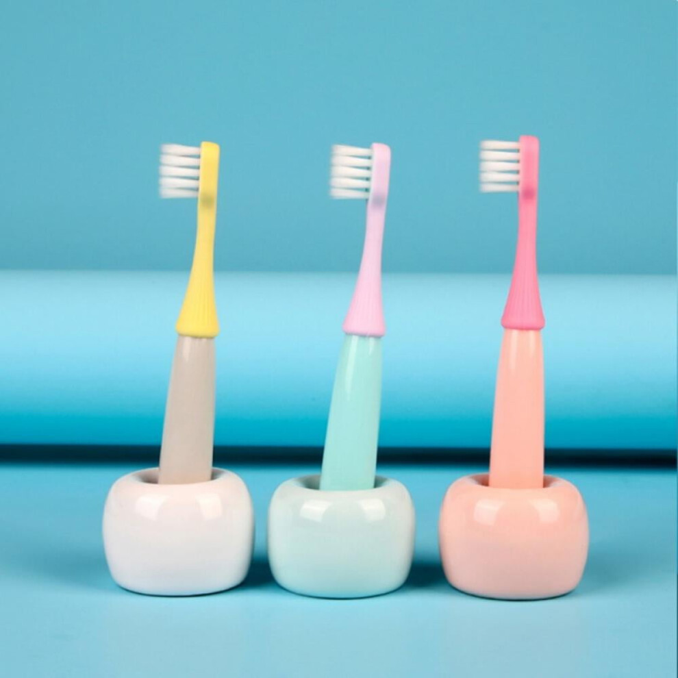 Kids Toothbrushes (3 Pack) | BPA Free Soft Bristles Toothbrushes | Eco-Friendly, Biodegradable, Compostable & Organic Toothbrushes