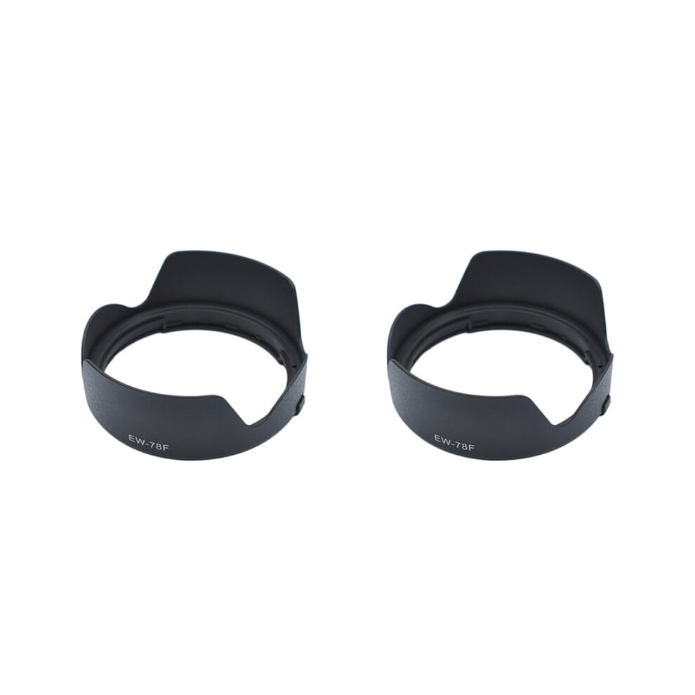 2X, 72Mm Camera Lens Hood For Rf24-240Mm F4-6.3 Is Lens Replace Ew-78F Camera Lens Hood 9170372870592