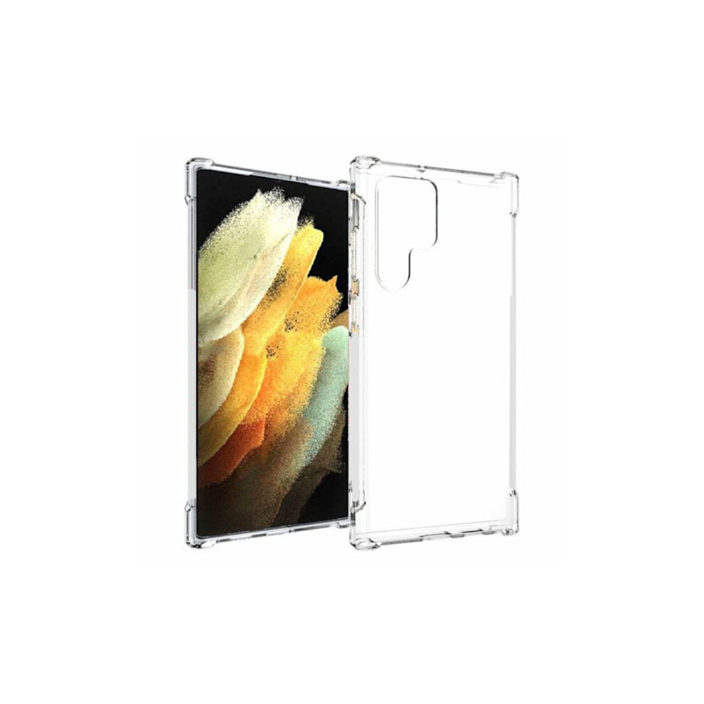 Transparent Case Compatible With Samsung S22 Ultra Reinforced Corners 9170372871964