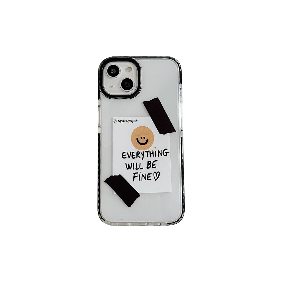 Transparent Cute Case With Built-In Bumper, Compatible With Iphone 13 6.1" - Protection Case For Compatible With Iphone 13 9170372871988
