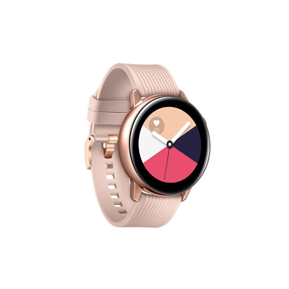 Galaxy Watch Armband 20Mm 4/5 40/42/44/45/46Mm Guld Beige 9170372872176