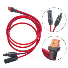 Bosisa 1Pc 1.5M 10Awg Xt60I 2+1 Solar Panels Extension Cable For Portable Power Station