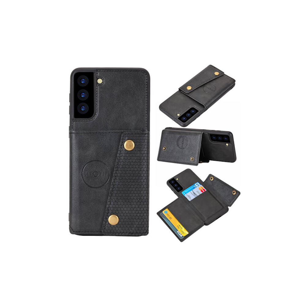 Compatible With Samsung Galaxy S23 - Case With Card Holder Black 9170372872220