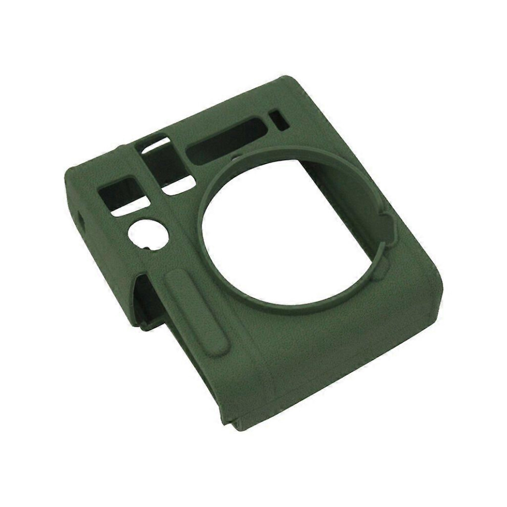 (As Show, Dark Green) Mini 40 Case Silicone Protective Case For Fujifilm Instax Mini 40 Instant Cam 5213747887390