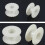 (As show, A) 10PCS Wire Bobbin Coil Plastic Inductor Shelf Skeleton Speaker Accessories 4
