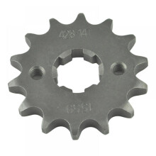 428 14T Motorcycle Front Sprocket for Yamaha TW125 TW200 TW225 YS125 Smooth Power Transmission
