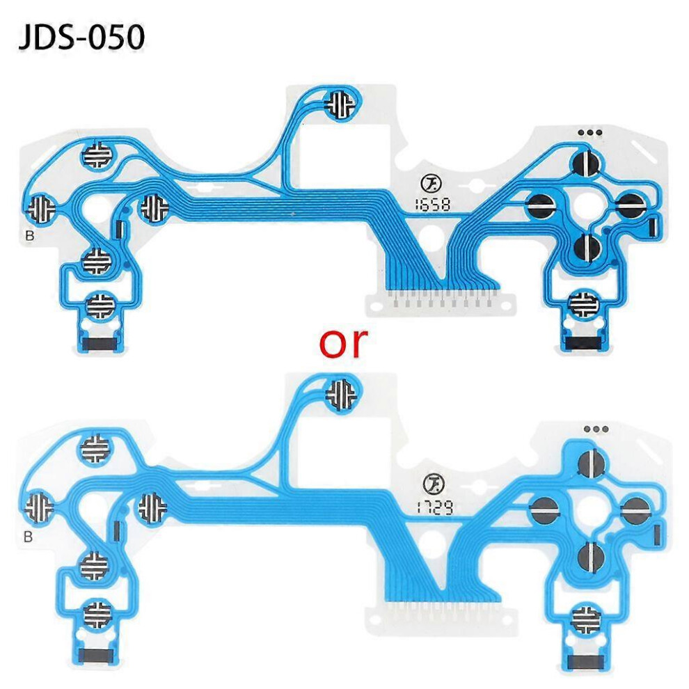 (As Show, 50) Replacement Buttons Ribbon Circuit Board For Controller Conductive Film 5213747818790